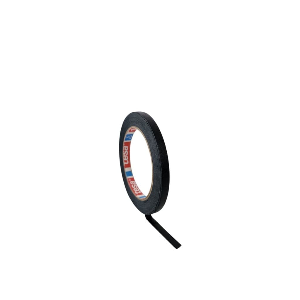 Fita Crepe Preta 4323 Profissional 09mmx50m Tesa