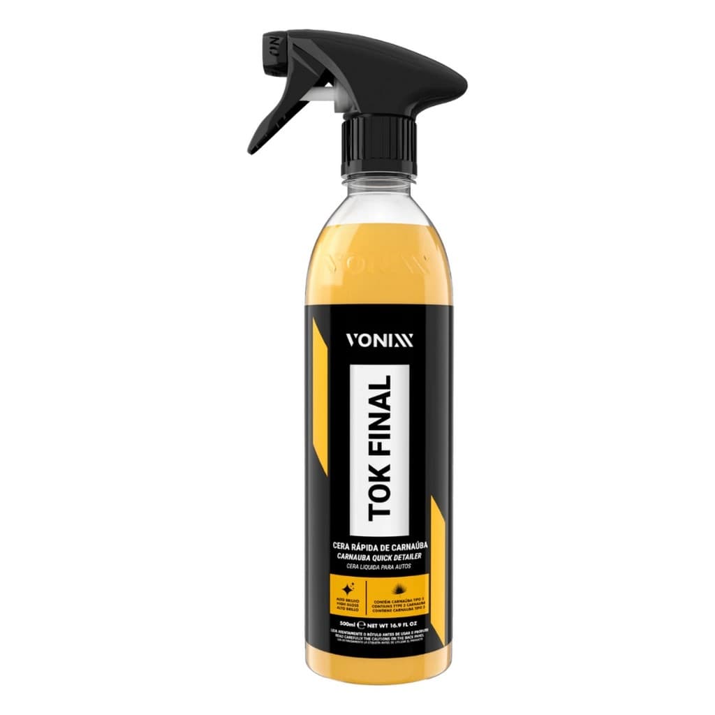 Vonixx Tok Final Carnaúba Cera Líquida Spray 500ml