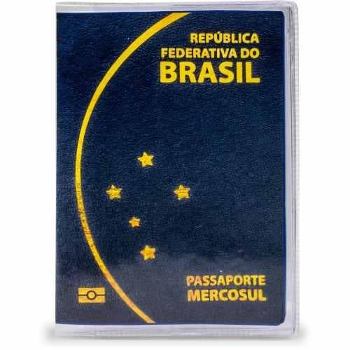 Porta Passaporte Transparente - 1899
