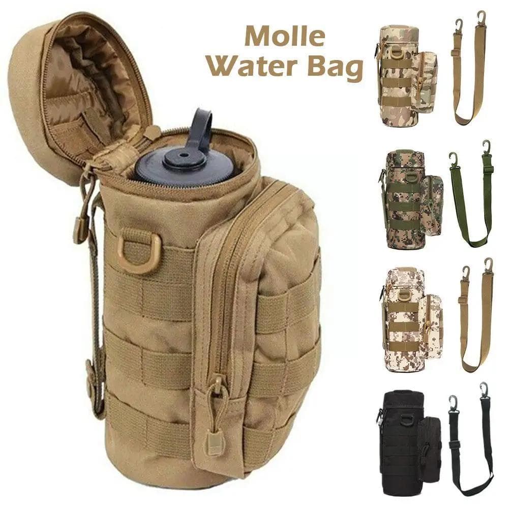 Nova Bolsa para Garrafa de Água Bolsa para Camping Ciclismo Bolsa Multifuncional para Ombros Bolsa Esportiva de Lazer Nova Bolsa para Garrafa de Água