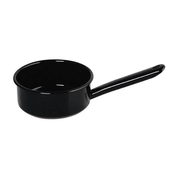 Papeiro Esmaltado Ewel - 12cm - 600ml Preto