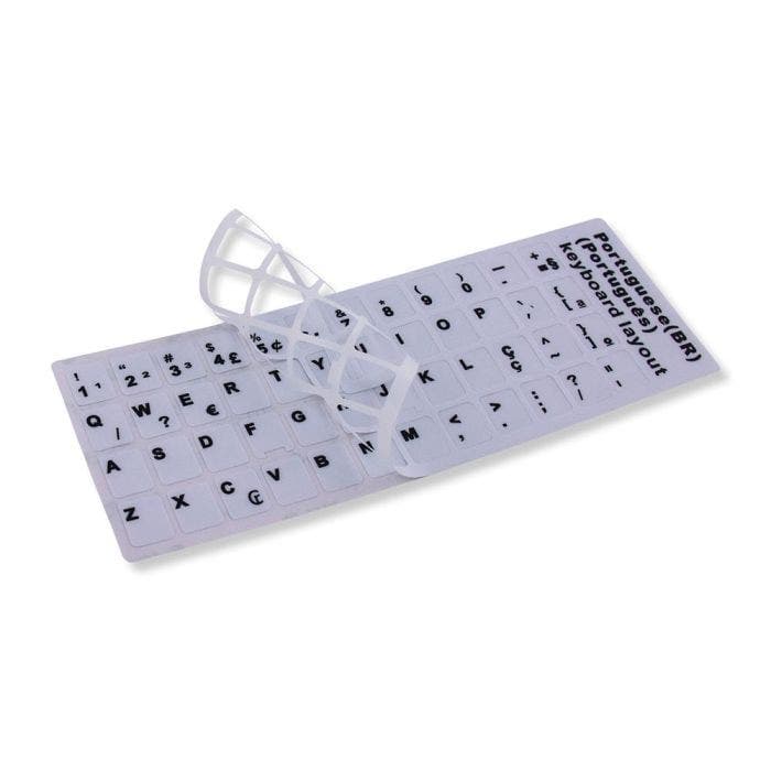 ADESIVO TECLADO KEY STICKER PARA NOTEBOOK BRANCO
