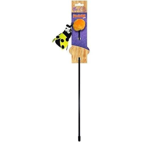 Brinquedo Jambo Cat Varinha Abelhinha para Gatos Único