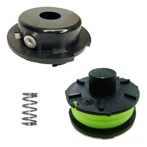 Kit Carretel Aparador De Grama Tramontina Tampa E Mola