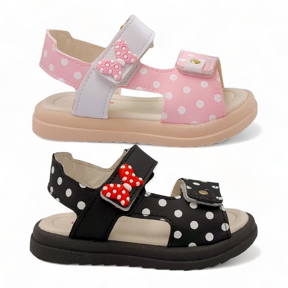 Kit 2 Sandalia Infantil Feminina Bebe Cegonha