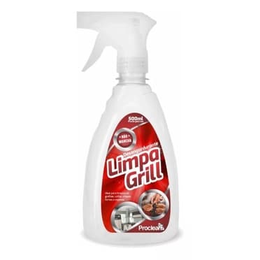Limpa Chapa Grelha Grill Forno Sem Esforço 500ml Borrifador