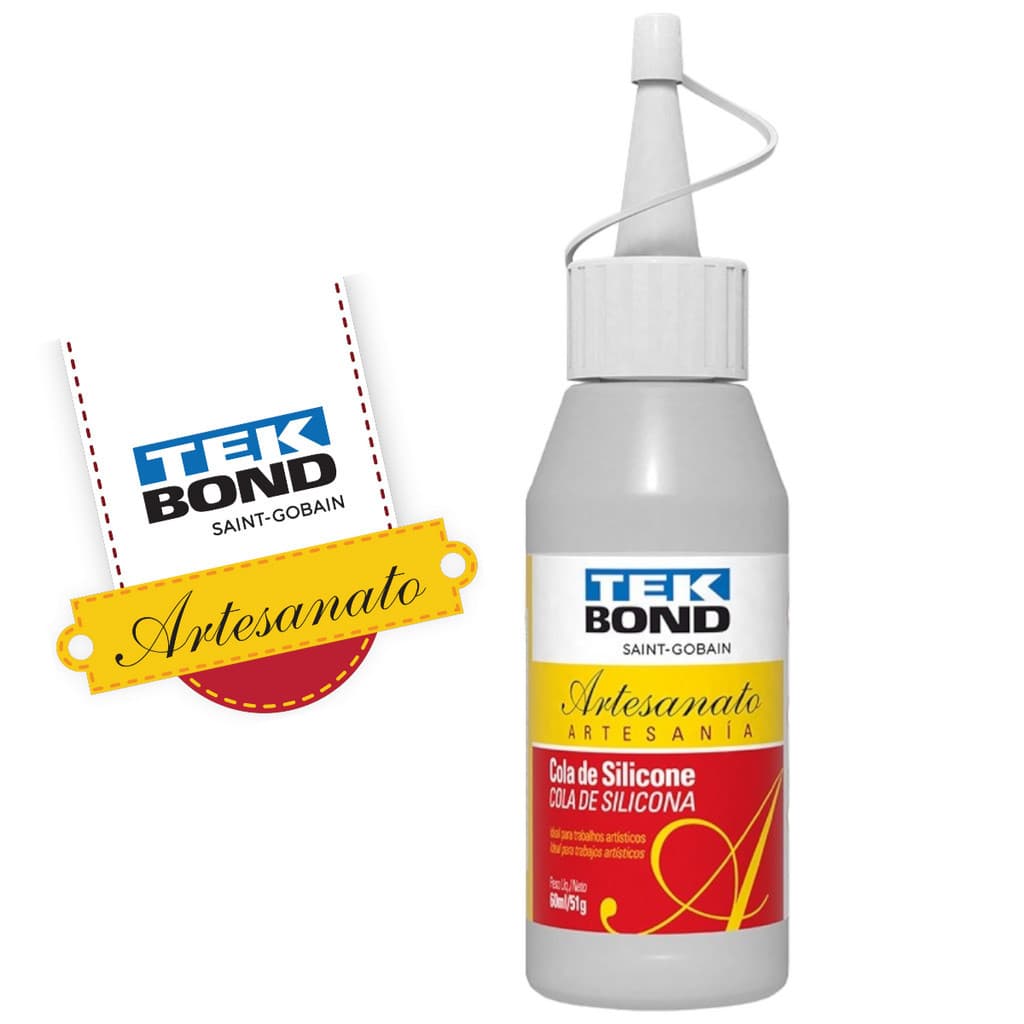 Cola de Silicone Líquida Tekbond para Artesanato 60 ml