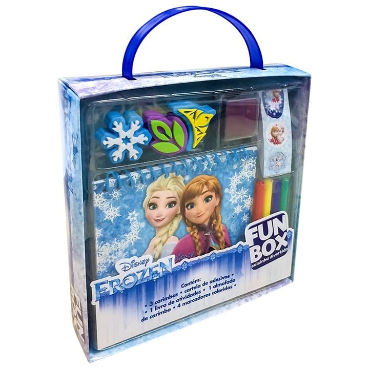 Livro Infantil Fun Box - Disney Personagem:Frozen