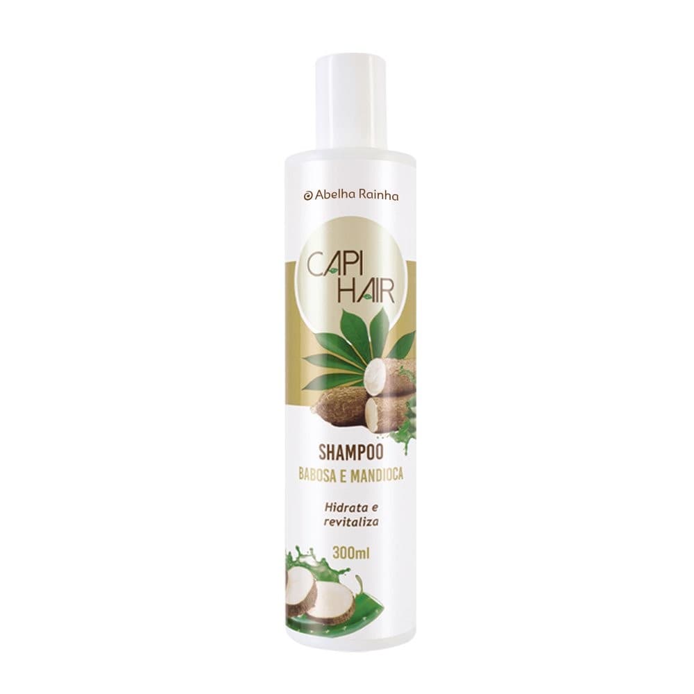 CAPI HAIR SHAMPOO HIDRATACAO REVITALIZADORA BABOSA E MANDIOCA 300 ML
