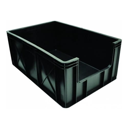 Caixa Plástica Box Gaveteiro Frontal Organizadora 50 Litros