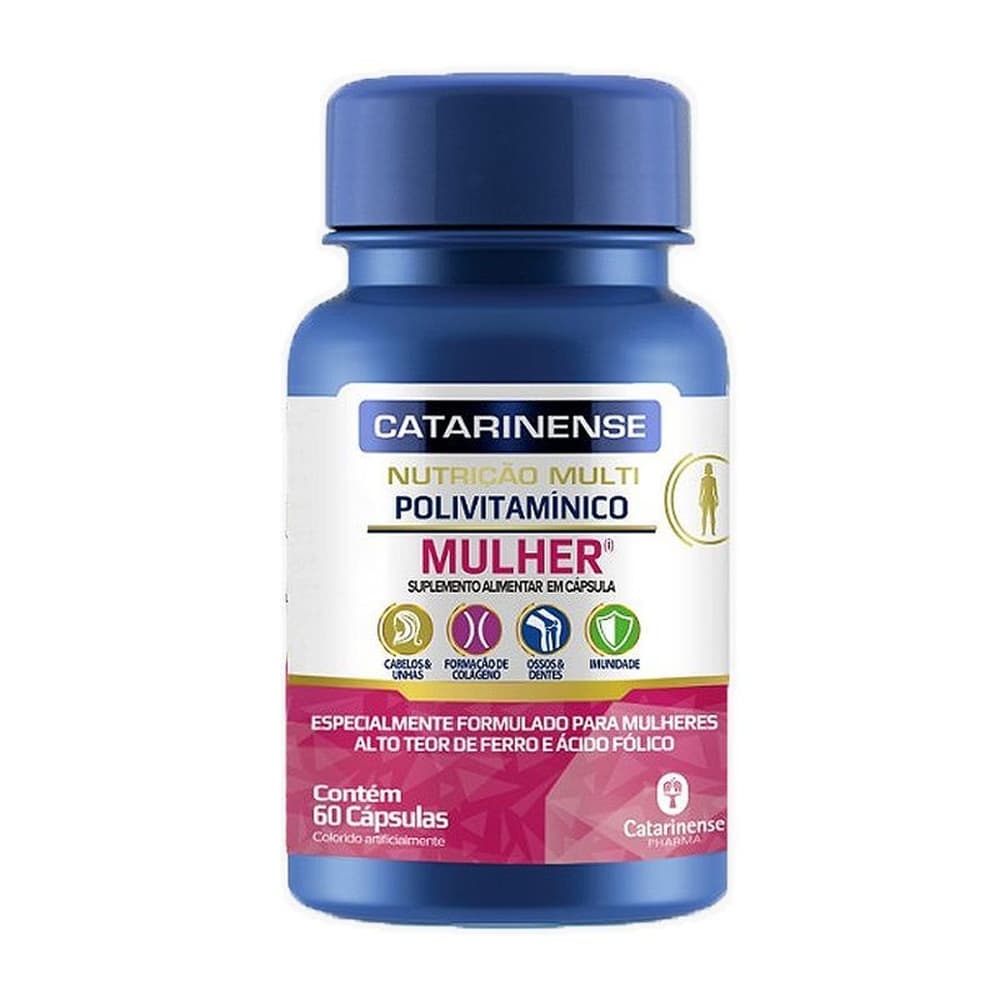 Polivitaminico Mulher 60 Capsulas + Minerais