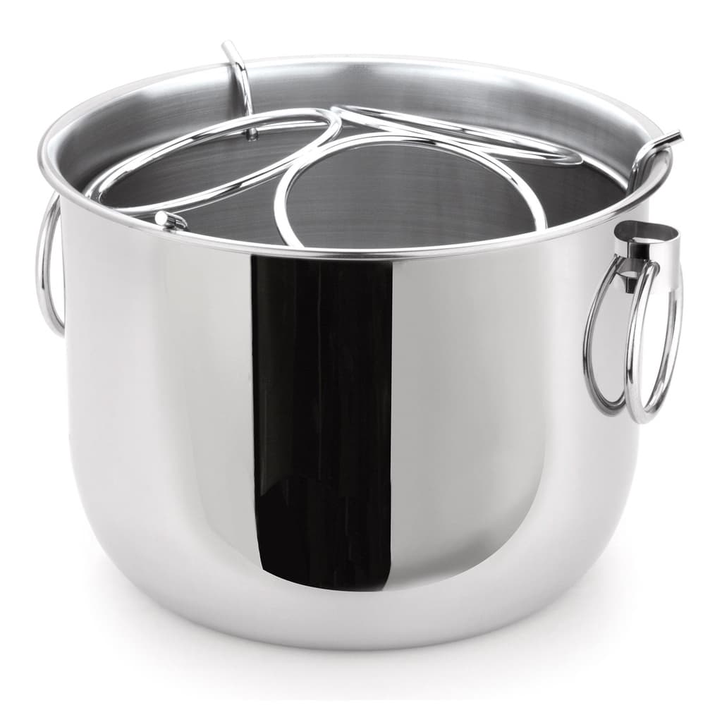 Balde Champanheira Inox Com Grelha Separadora Divisora Destacável Para 3 Garrafas Balde De Gelo Festa Evento Bar Espumante Alto Padrão Qualidade Forma Inox