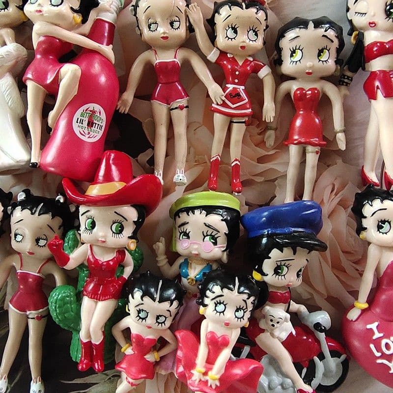 [Haroro] Betty Colecionáveis NJ Croce Retro Nostálgico Boneca Fora De Impressão Boop Enfeites Brinquedo Aniversário