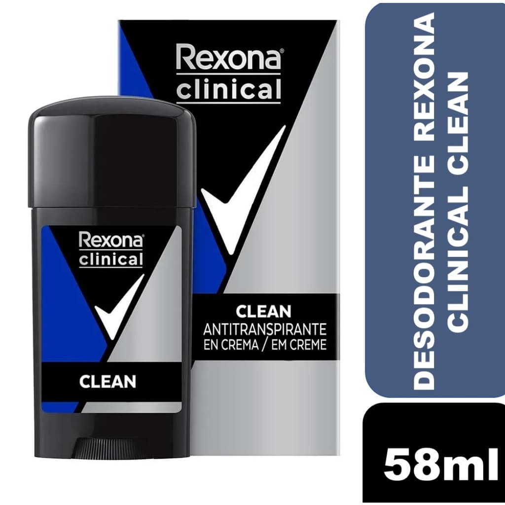 Desodorante Rexona Clinical Clean Creme 58g