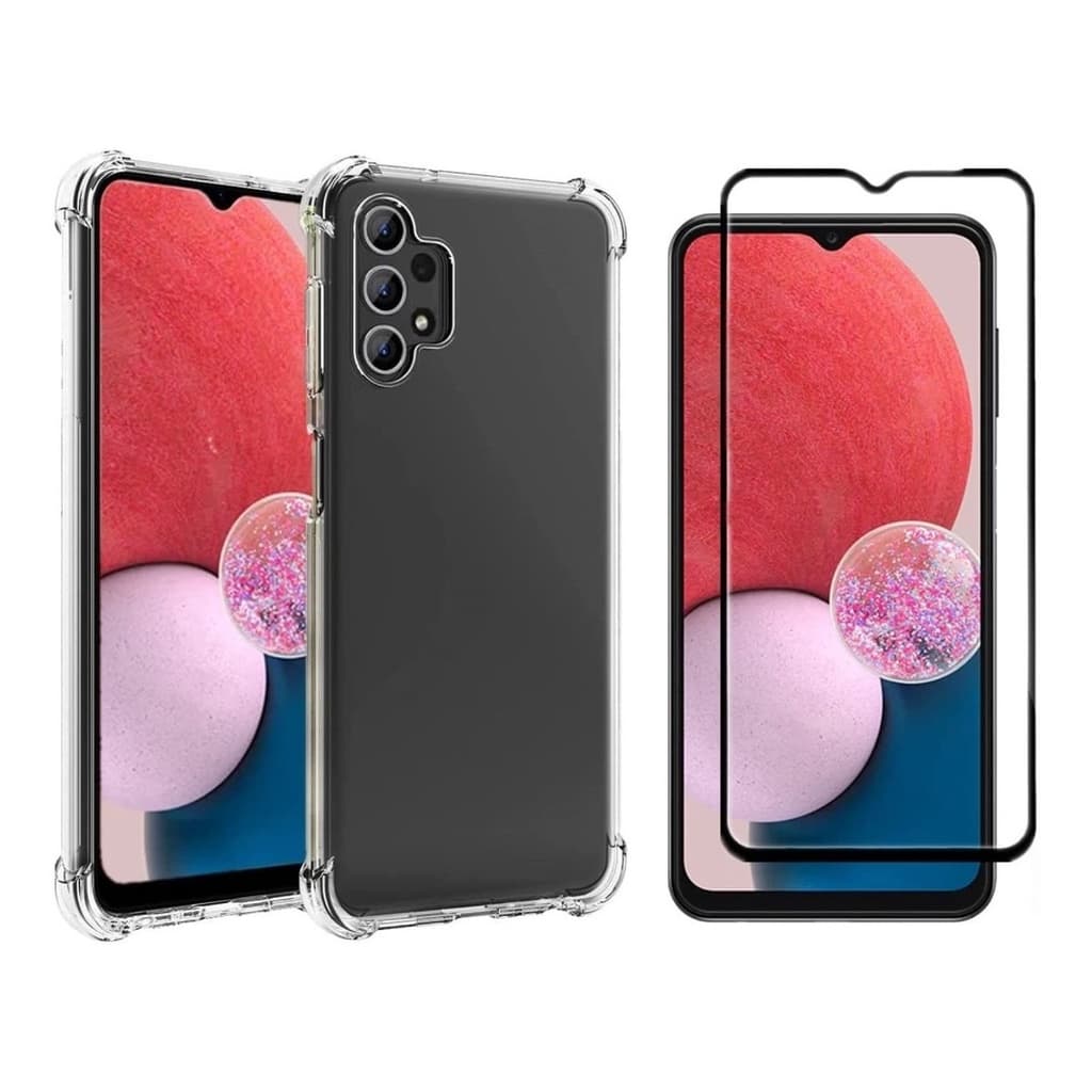Capa Case Capinha Anti Imapcto Para Galaxy A13 + Película 3D Vidro Temperado