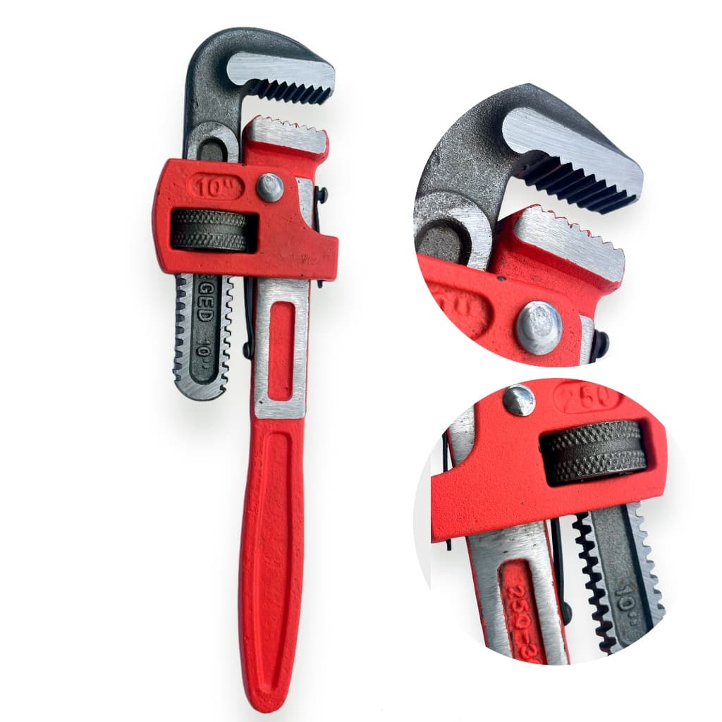 Chave de Grifo Profissional 10" Barcelona 250-30 - BAR-312001-5