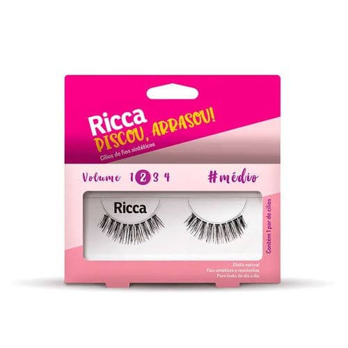 Cilios Ricca 305 fios sinteticos