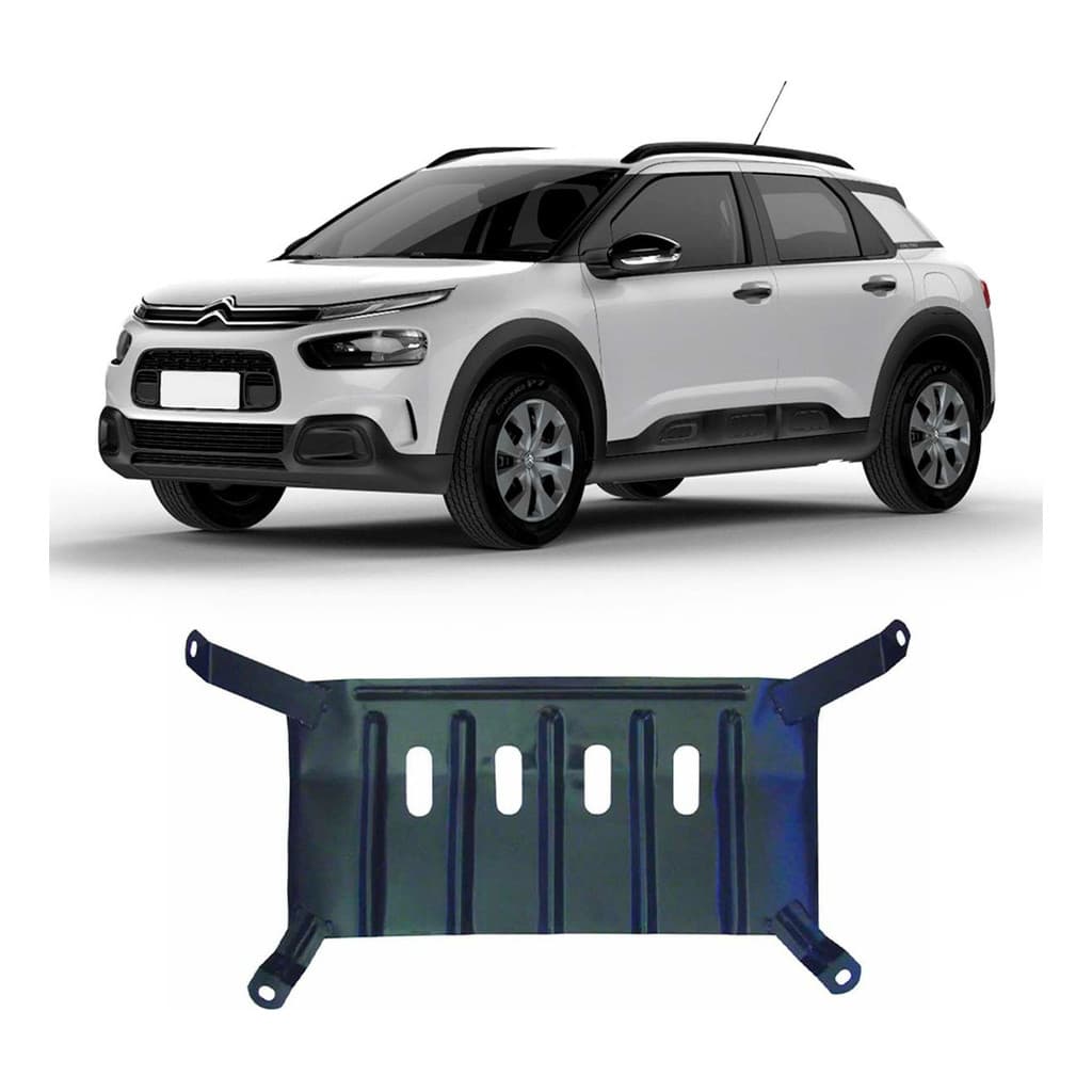Peito De Aço Citroen C4 Cactus 2019 A 2021 Protetor Carter