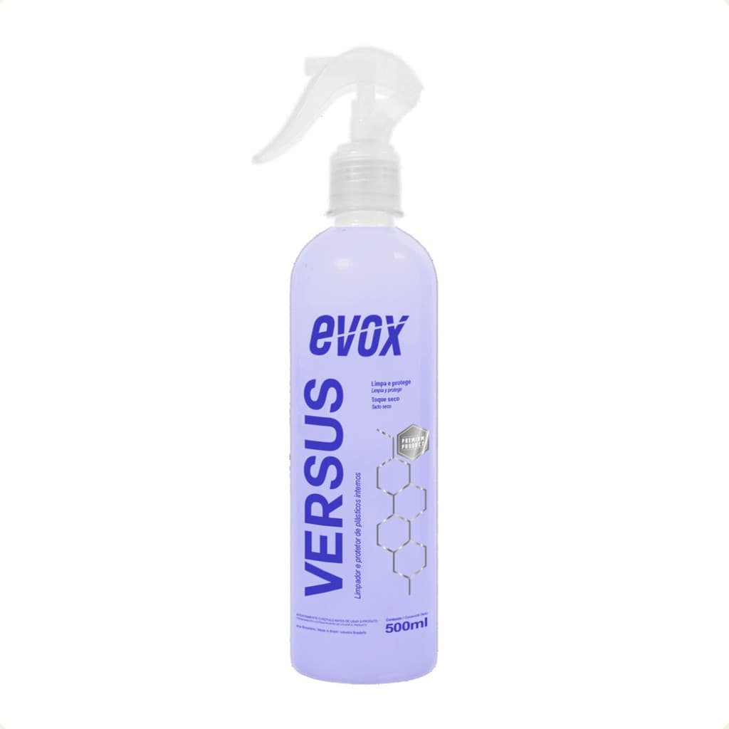 Versus Fast Inside Limpa E Restaura Plásticos Evox 500ml