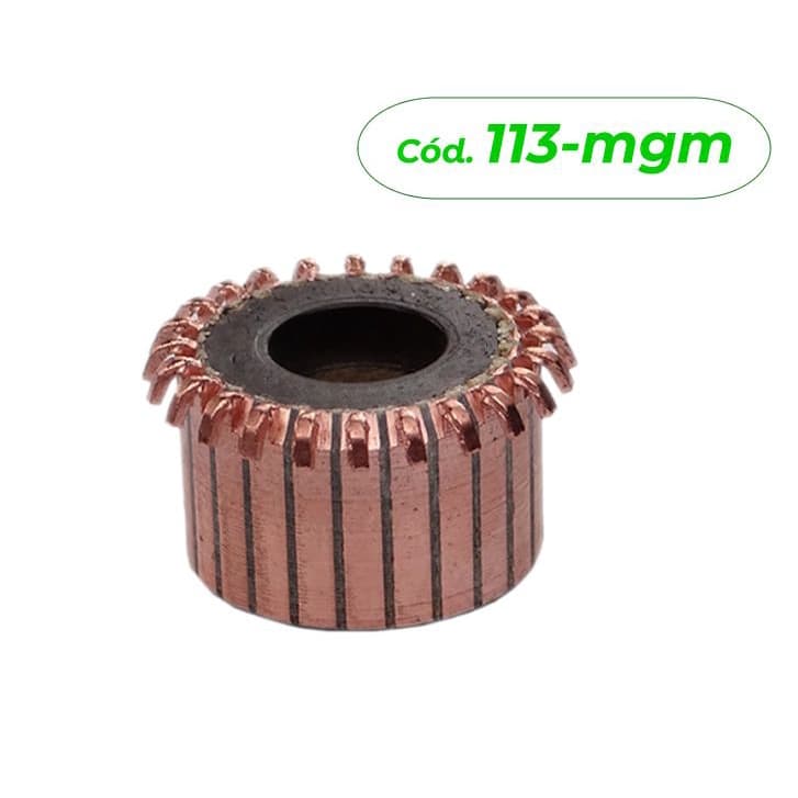 113-MGM - Coletor do Induzido Furadeira e Tico-Tico Bosch c/ Mica - 24 Lâminas