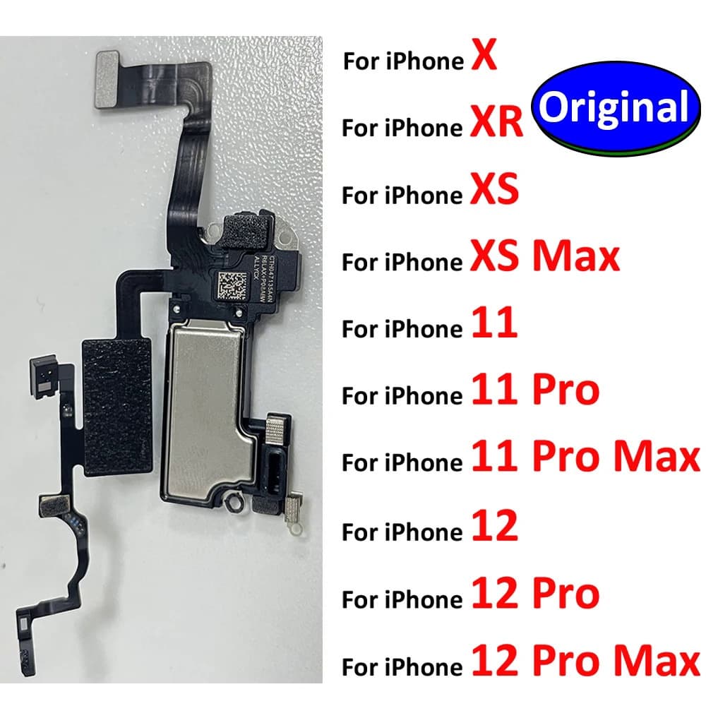 Sensor De Luz De Proximidade Original Flexível Para Iphone X XR XS Max 11 12 Pro Alto-Falante Fone De Ouvido Cabo