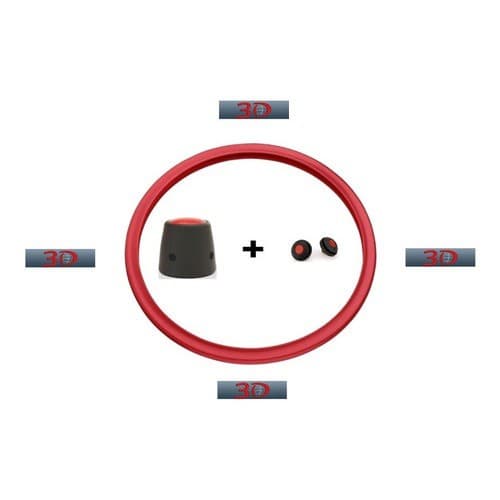 Kit 4 Peças P/ Panela Pressão 3d Alcast 4,5 Litros Reparo