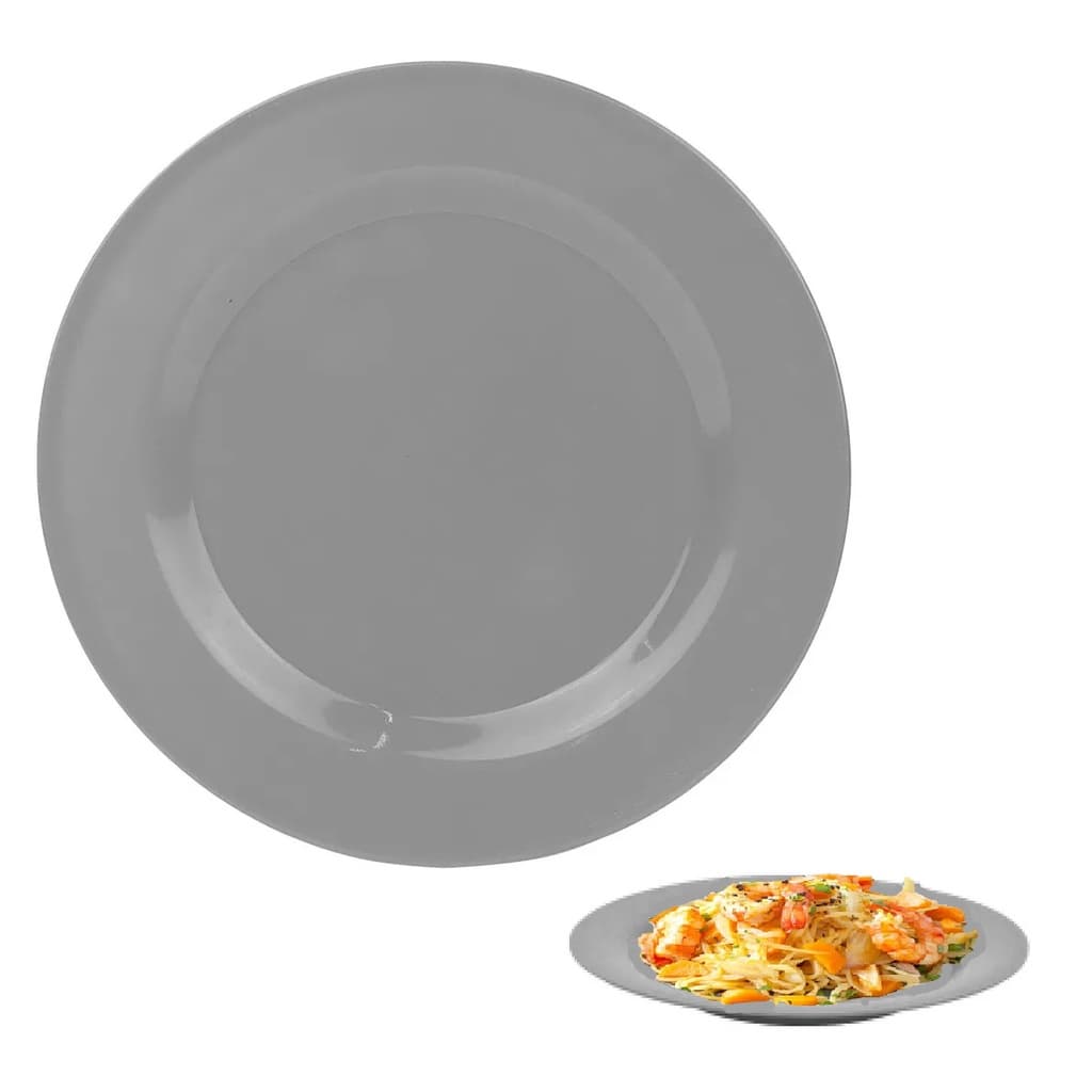 Prato Fundo Melamina Refeição Cozinha Refeição 23cm