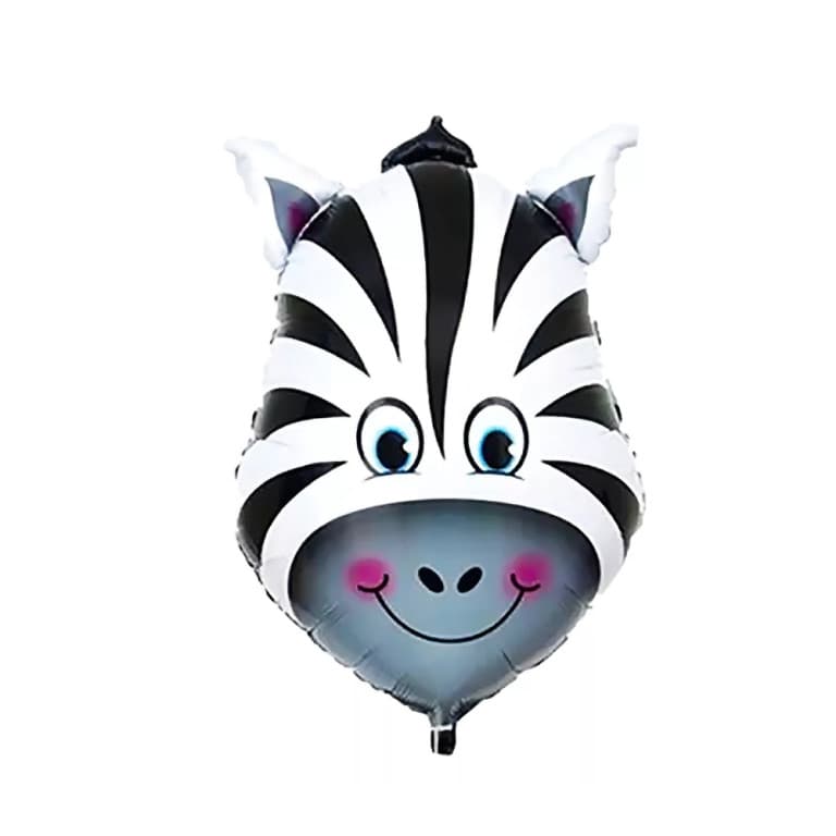Kit Balão Metalizado Zebra