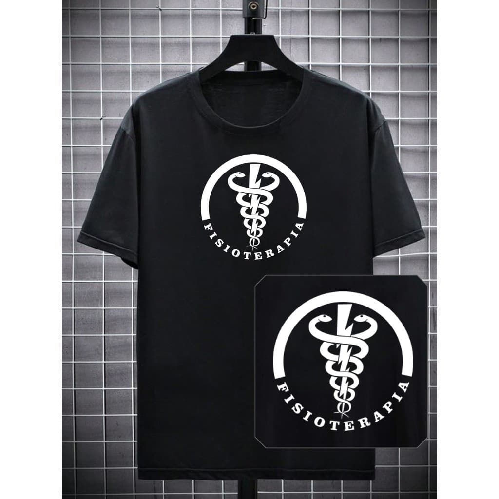 Camisa Camiseta Faculdade Fisioterapia Unissex Basica Blusa Streetwear 100% algodão todas