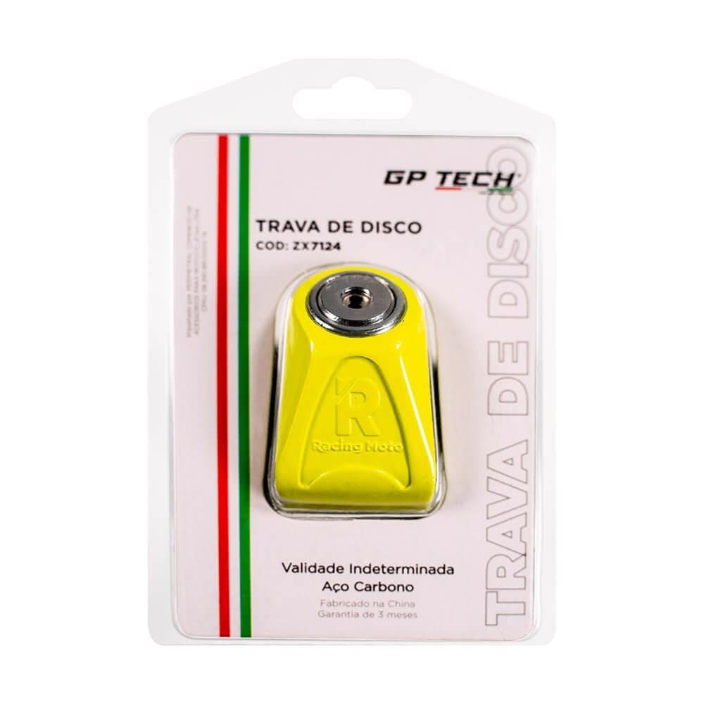 Trava Cadeado De Freio Disco Para Moto Chamativa Aço Carbono