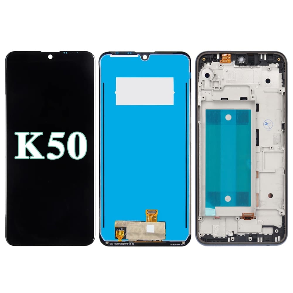 K50&K12 Max&K12 Prime Tela Frontal Display Compatível X520bmw X520 Touch Lcd Com Aro