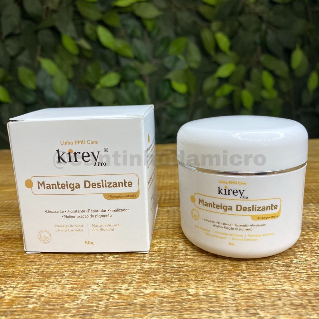 Manteiga Deslizante para Micropigmentação e Tatuagem - Kirey
