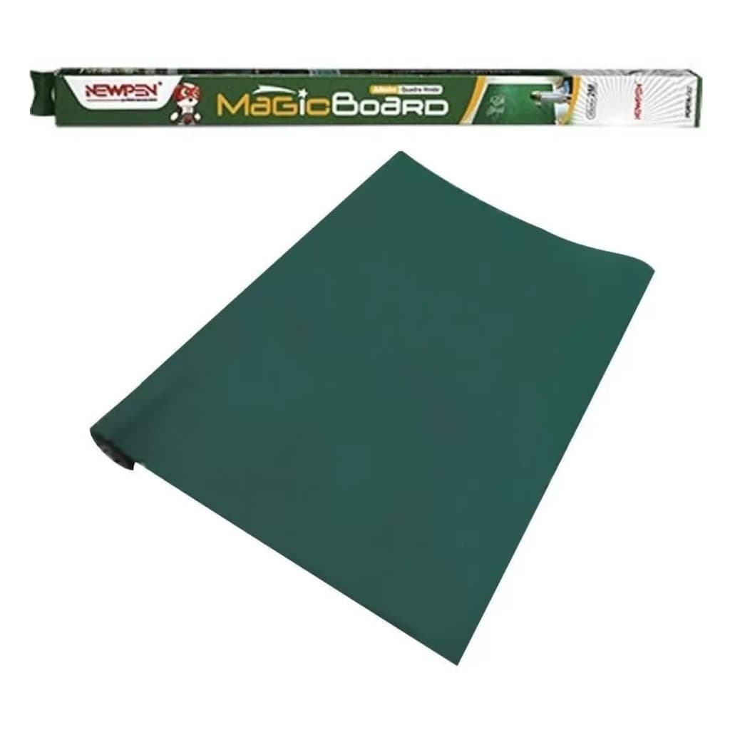 Magic Board QuadroVerde Adesivo Escrever Decoração 2M x 45CM