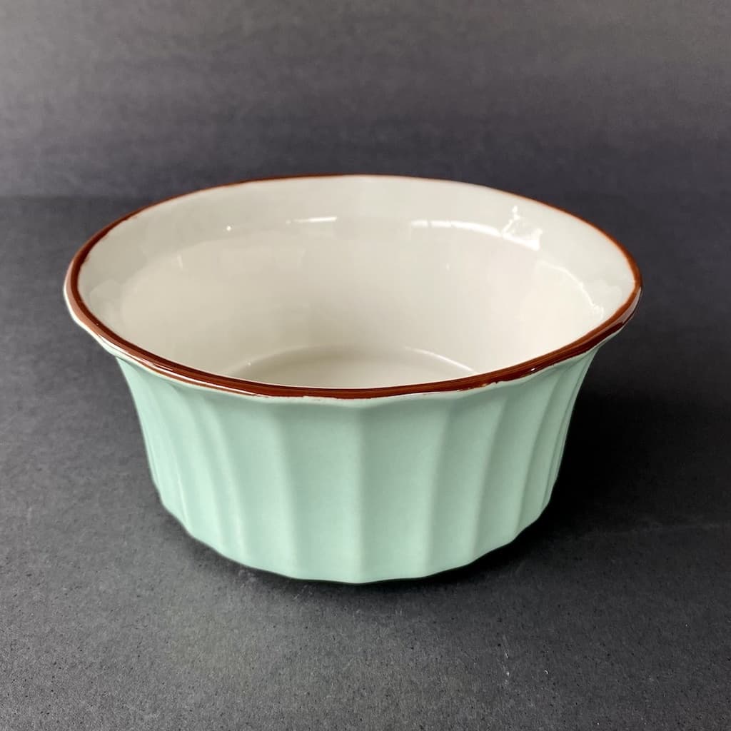 Cachepot M Verde 13 x 5,5cm Cerâmica vai ao forno