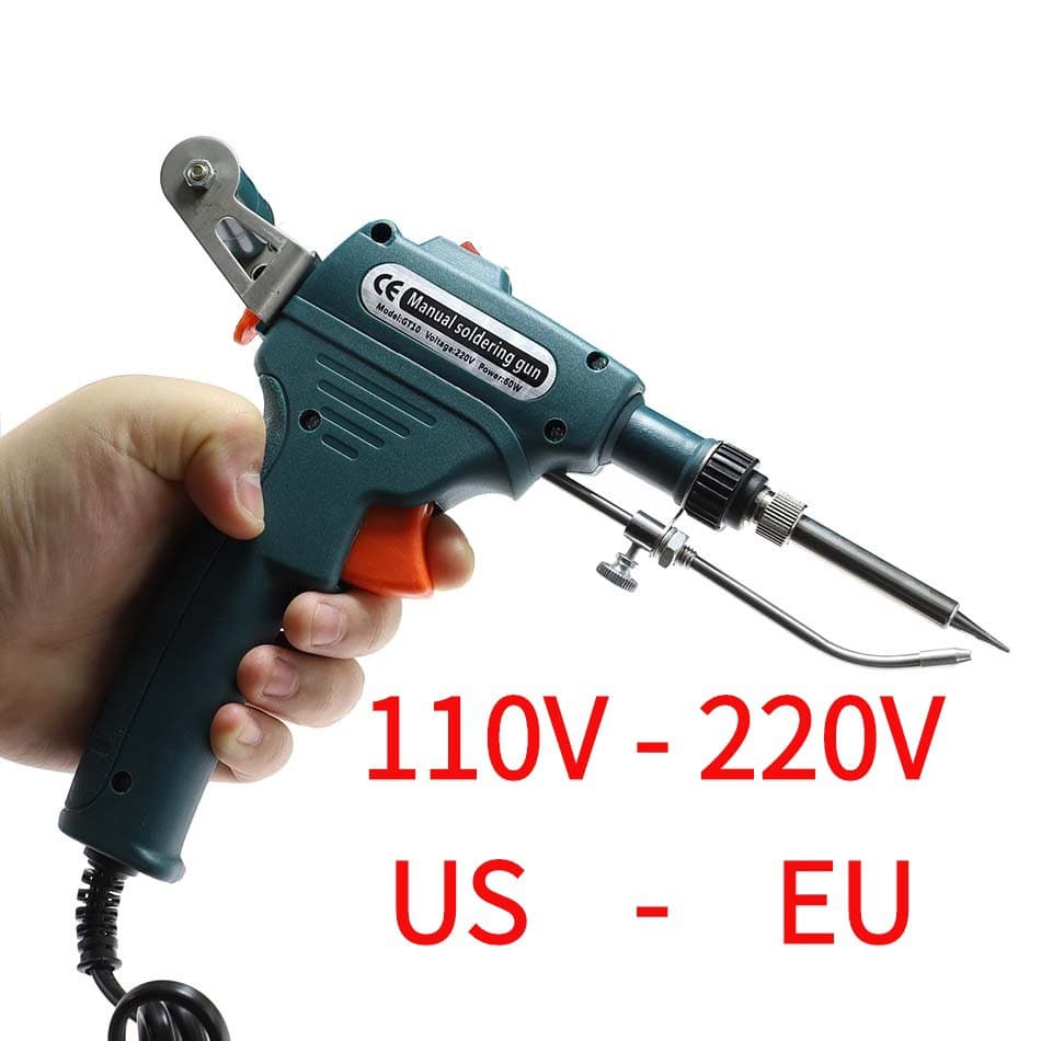 Solda Elétrica De Ferro Semiautomática De 60W 110V-220V Para Soldagem De Fios De Sucção