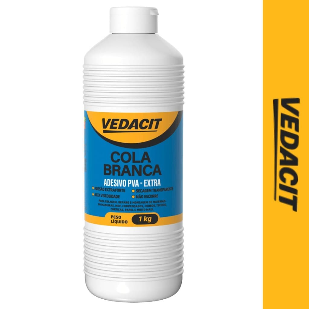 Cola Branca Extra 1kg Premium Vedacit