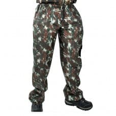 Calça Camuflada com Elastico Adulto
