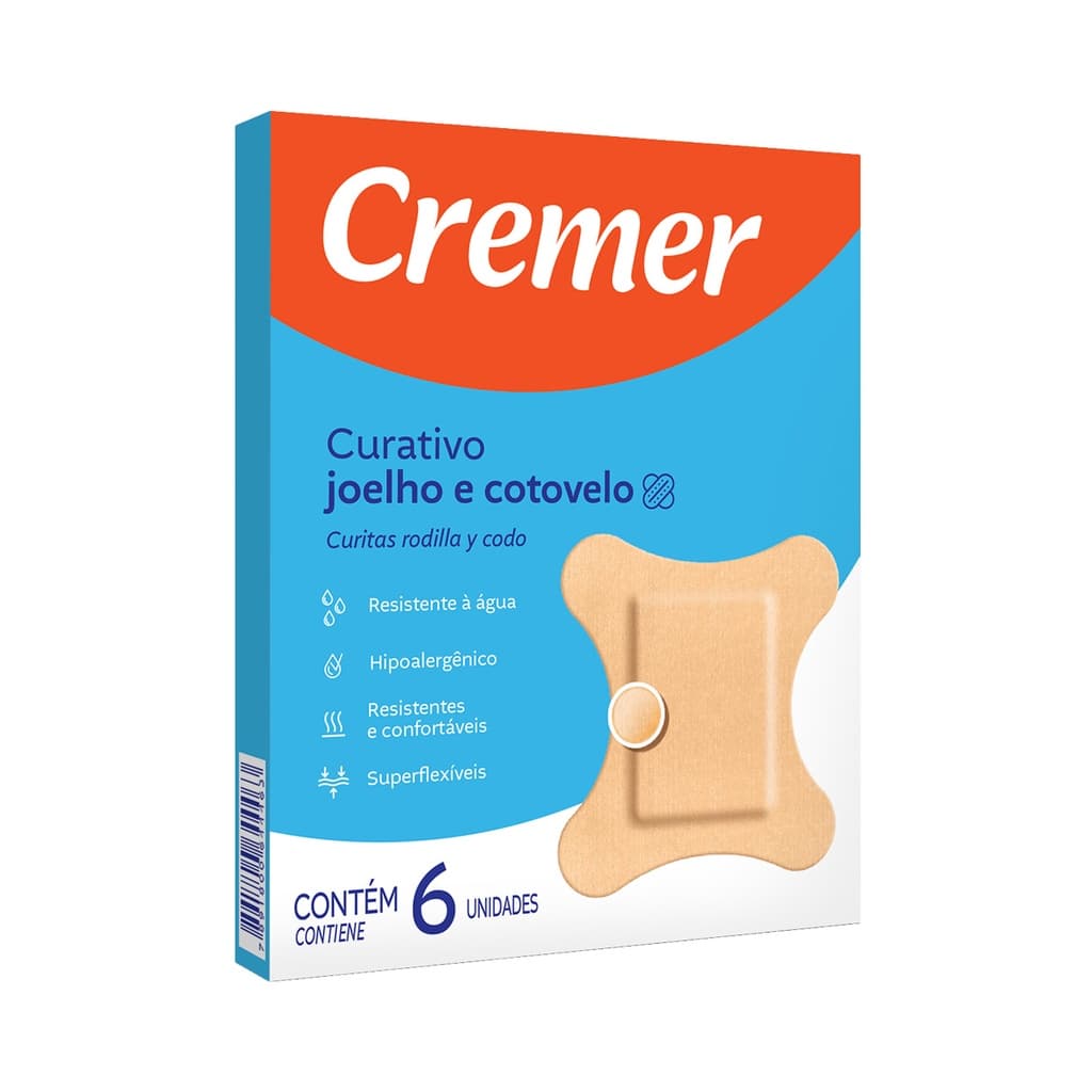 Kit 2 Curativo Joelho e Cotovelo - 6 Unidades