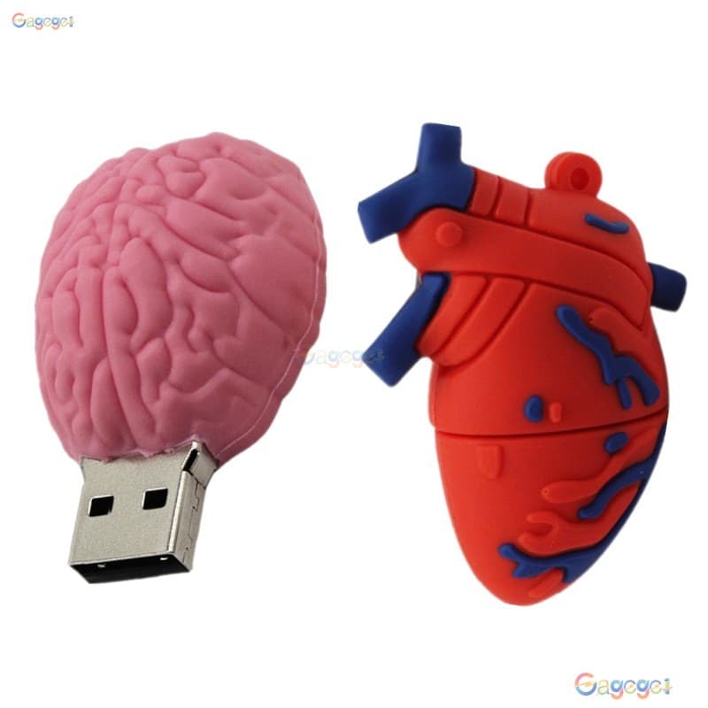 Desenho Animado Unidade De Caneta De Órgão De Silicone 1TB 2TB 128GB Flash USB 1GB 8GB 16GB 32GB 64GB Memory Stick