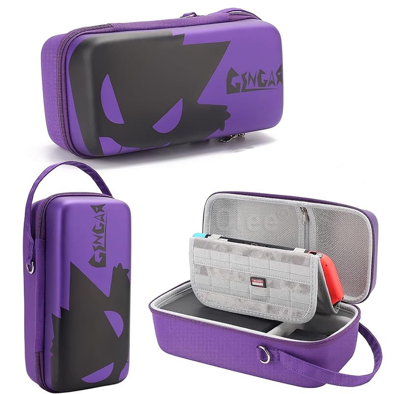 Estojo De Transporte Portátil Nintendo Switch/OLED/Switch 2 - Gengar