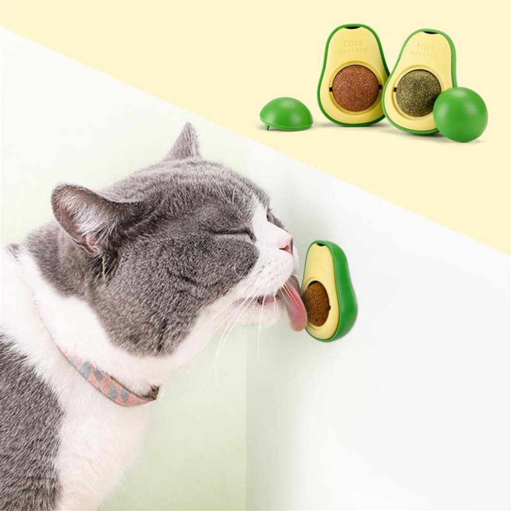 Brinquedos para Gato com Bola de Catnip Modelos Fofinhos de Parede