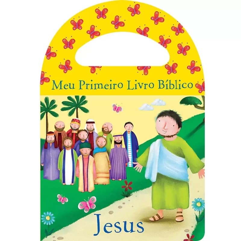 Livro Meu Primeiro Livro Bíblico de Banho Jesus Infantil Crianças