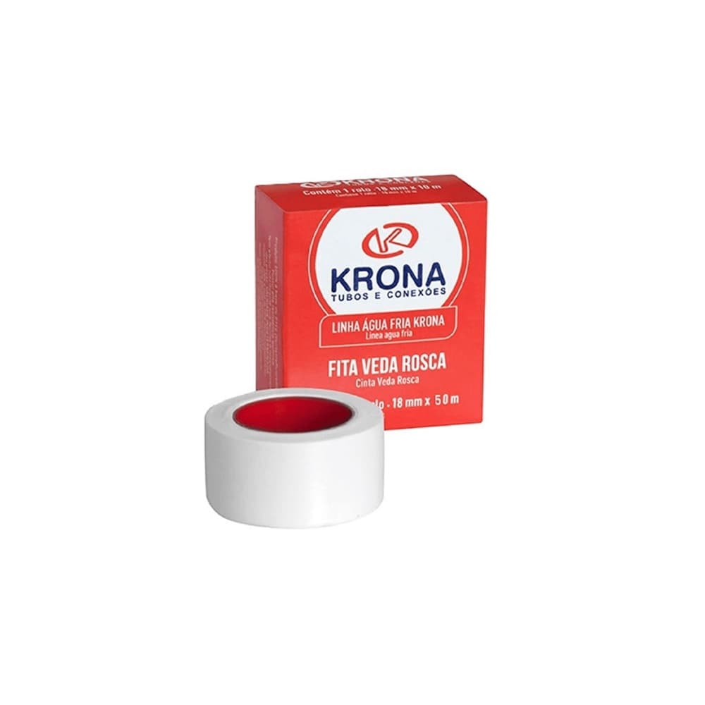 Fita Veda Rosca 18mm X 50m Krona