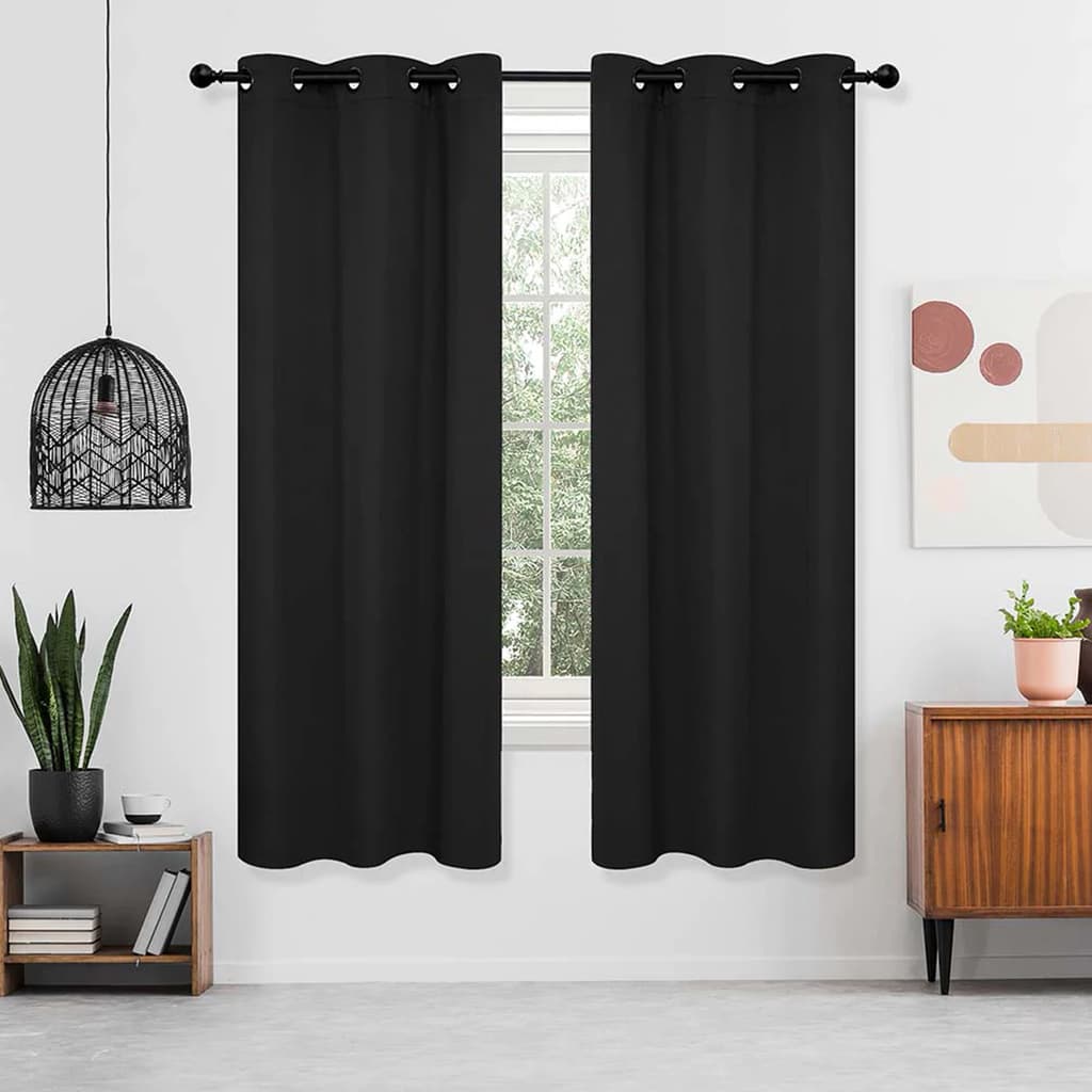 Cortina Semi-Blackout 3.00m x 1.70m - Preto