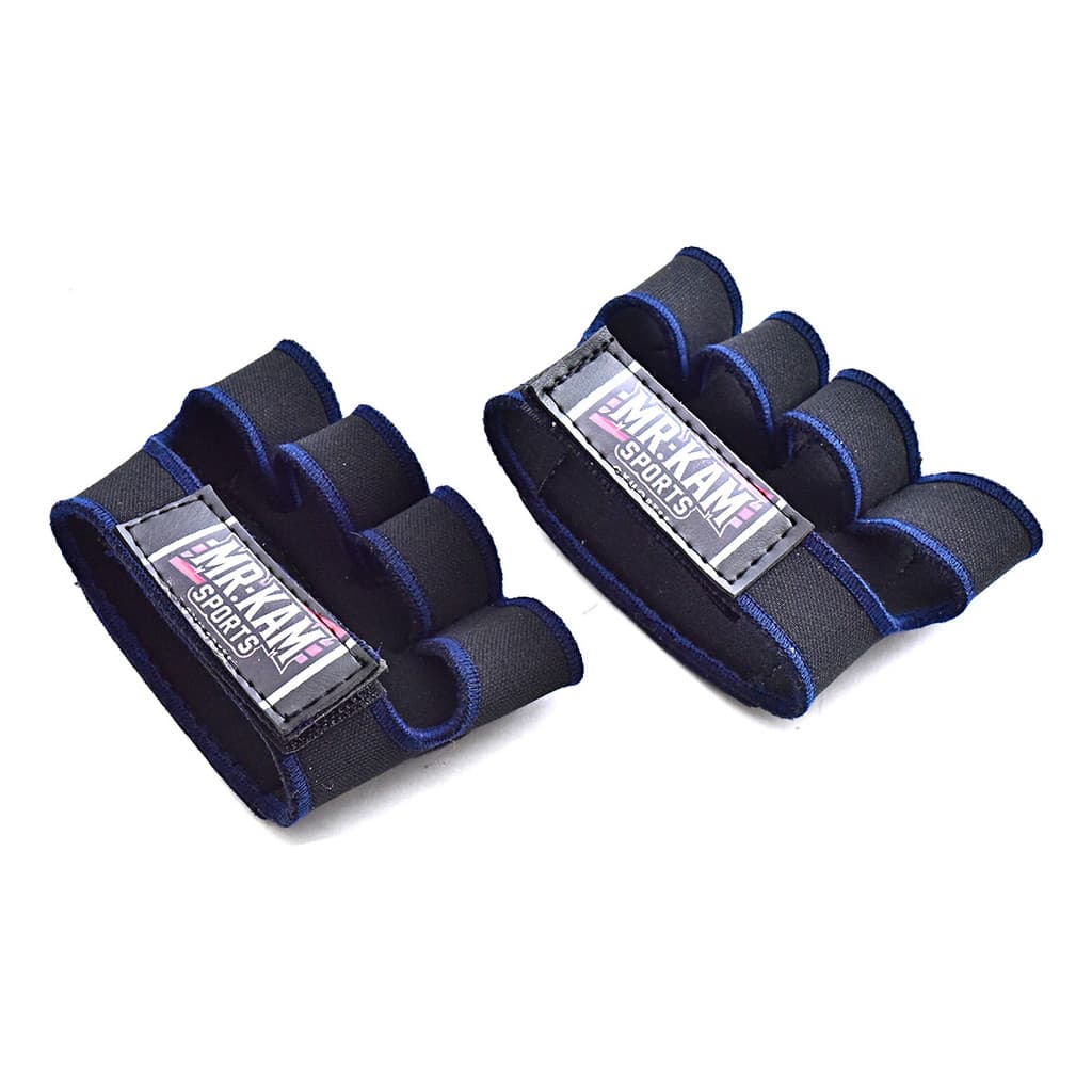 Par Luva Neoprene  Azul Academia Musculação Cross Fit