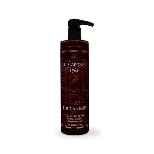 Gel De Barbear Buccaneers 750ml El Capitán