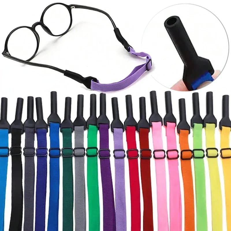 Óculos De Corda Esporte Esportivos Elásticos Antiderrapantes Fio De Fixação Fix