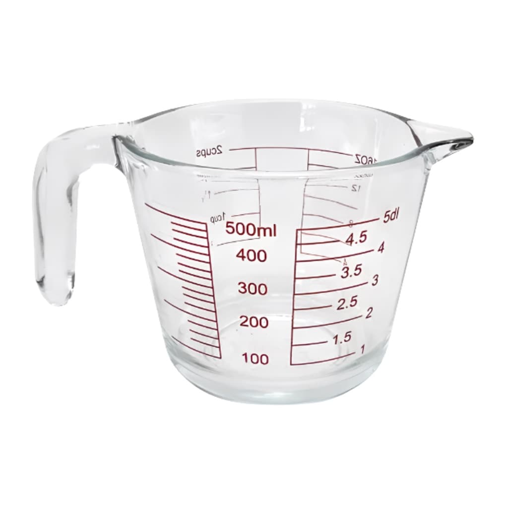 Jarra Medidora de Vidro 500ml Clink - Precisão e Praticidade na Cozinha!