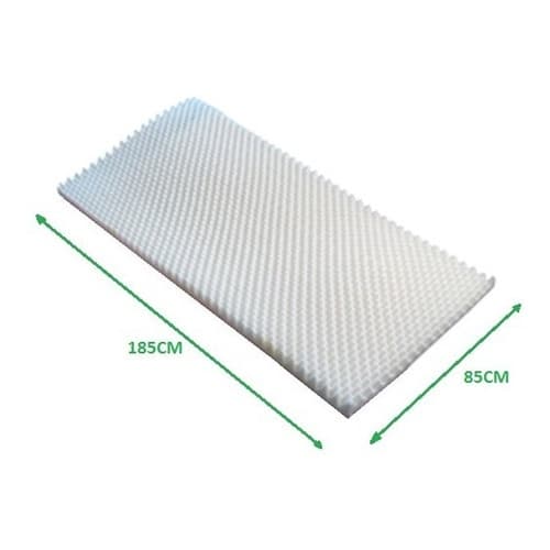Colchonete Casca De Ovo D33 Solteiro Luckspuma 04x85x185