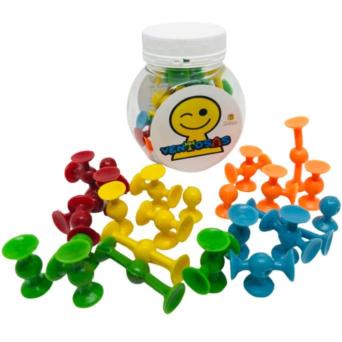 Brinquedo Educativo Monstrinho Sensorial com Ventosa